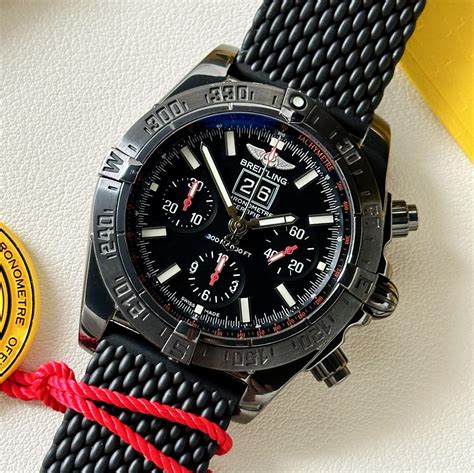 breitling blackbird blacksteel m44359|breitling chronomat m44359.